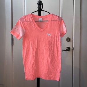 PINK Victoria Secret V-Neck Tee Shirt